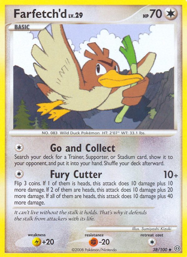 Farfetch'd (38/100) [Diamond & Pearl: Stormfront] | Exor Games Truro