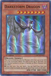 Darkstorm Dragon [ORCS-EN037] Super Rare | Exor Games Truro