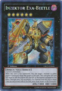 Inzektor Exa-Beetle [ORCS-EN046] Secret Rare | Exor Games Truro