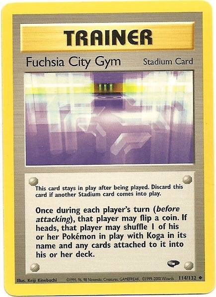 Fuchsia City Gym (114/132) [Gym Challenge Unlimited] | Exor Games Truro
