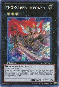 M-X-Saber Invoker [ORCS-EN099] Secret Rare | Exor Games Truro