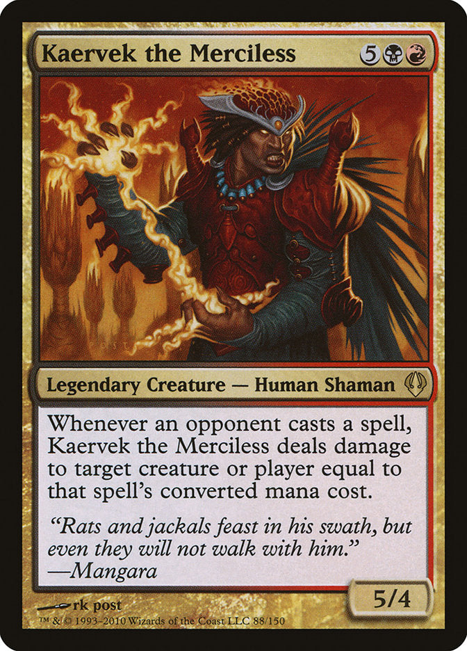 Kaervek the Merciless [Archenemy] | Exor Games Truro