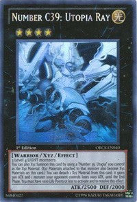 Number C39: Utopia Ray [ORCS-EN040] Ghost Rare | Exor Games Truro