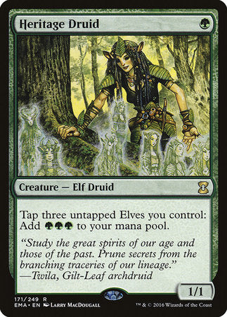 Heritage Druid [Eternal Masters] | Exor Games Truro