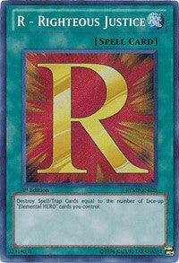 R - Righteous Justice [RYMP-EN025] Secret Rare | Exor Games Truro