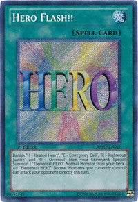 Hero Flash!! [RYMP-EN027] Secret Rare | Exor Games Truro
