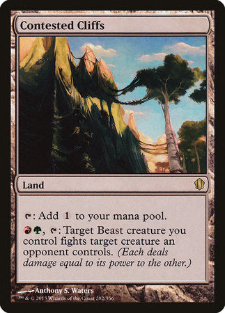 Contested Cliffs [Commander 2013] | Exor Games Truro