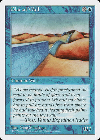 Glacial Wall [Fifth Edition] | Exor Games Truro