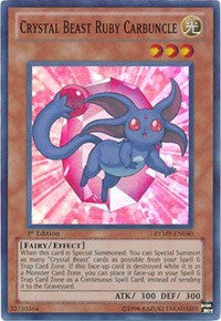 Crystal Beast Ruby Carbuncle [RYMP-EN040] Super Rare | Exor Games Truro