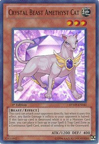 Crystal Beast Amethyst Cat [RYMP-EN041] Super Rare | Exor Games Truro