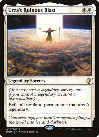 Urza's Ruinous Blast [Dominaria] | Exor Games Truro