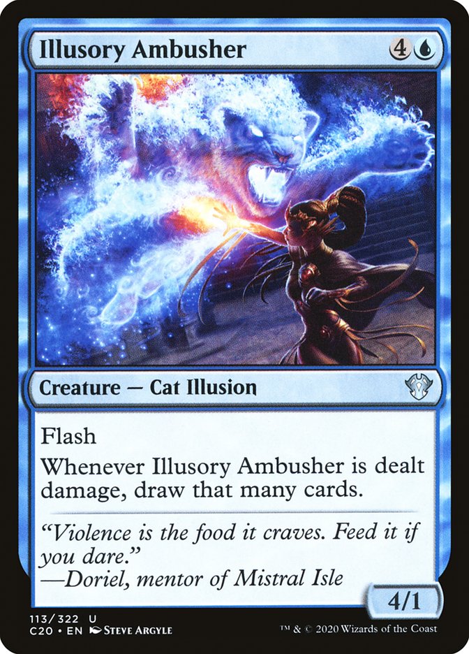 Illusory Ambusher [Commander 2020] | Exor Games Truro