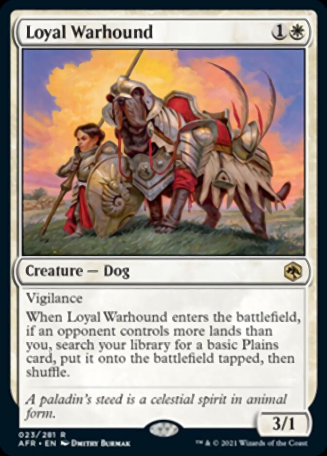 Loyal Warhound [Dungeons & Dragons: Adventures in the Forgotten Realms] | Exor Games Truro