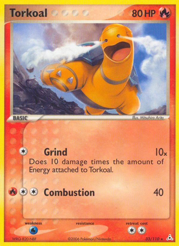 Torkoal (33/110) [EX: Holon Phantoms] | Exor Games Truro