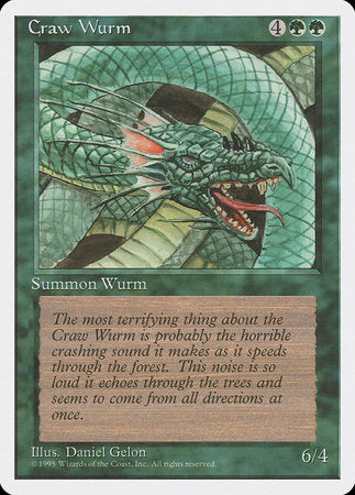 Craw Wurm [Fourth Edition] | Exor Games Truro