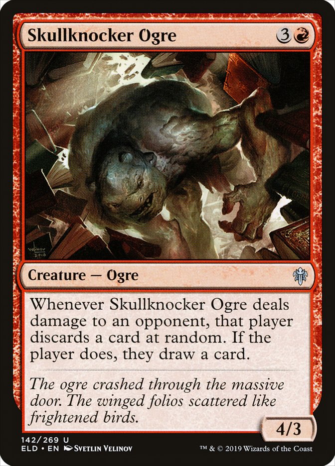 Skullknocker Ogre [Throne of Eldraine] | Exor Games Truro