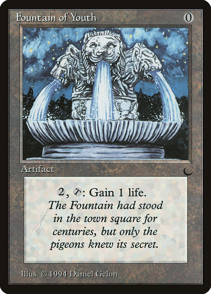 Fountain of Youth (Misprinted) [The Dark] | Exor Games Truro