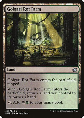 Golgari Rot Farm [Modern Masters 2015] | Exor Games Truro