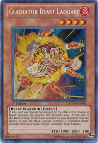 Gladiator Beast Laquari [RYMP-EN096] Secret Rare | Exor Games Truro