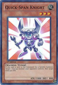Quick-Span Knight [PRC1-EN006] Super Rare | Exor Games Truro