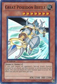 Great Poseidon Beetle [PRC1-EN008] Super Rare | Exor Games Truro