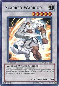 Scarred Warrior [PRC1-EN013] Super Rare | Exor Games Truro