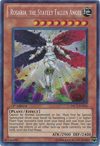 Rosaria, the Stately Fallen Angel [PRC1-EN016] Secret Rare | Exor Games Truro