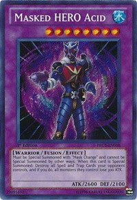 Masked HERO Acid [PRC1-EN018] Secret Rare | Exor Games Truro