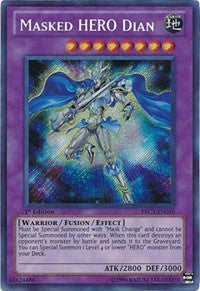 Masked HERO Dian [PRC1-EN019] Secret Rare | Exor Games Truro