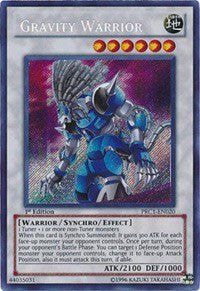 Gravity Warrior [PRC1-EN020] Secret Rare | Exor Games Truro