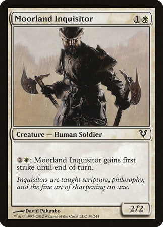 Moorland Inquisitor [Avacyn Restored] | Exor Games Truro