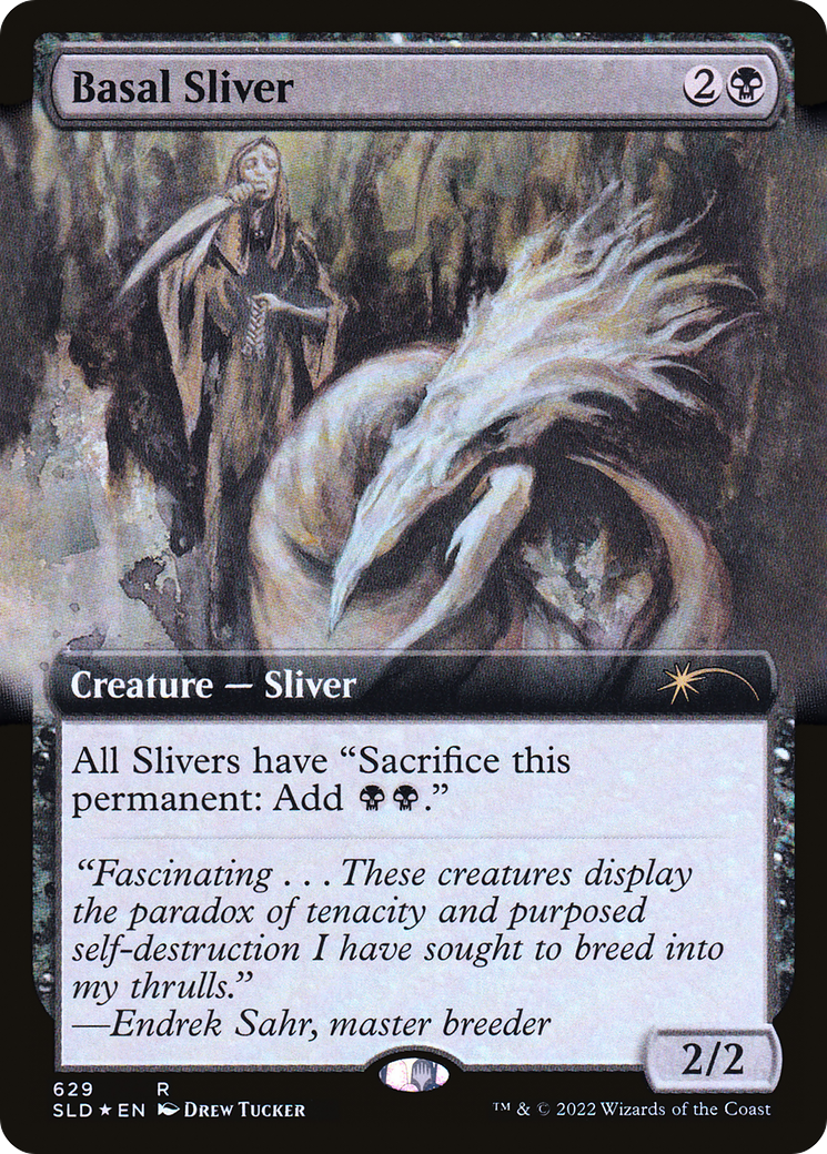 Basal Sliver (Extended Art) [Secret Lair Drop Promos] | Exor Games Truro