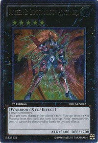 Number 12: Crimson Shadow Armor Ninja (UTR) [ORCS-EN042] Ultimate Rare | Exor Games Truro