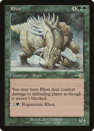 Rhox [Nemesis] | Exor Games Truro