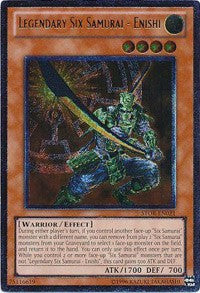 Legendary Six Samurai - Enishi (UTR) [STOR-EN021] Ultimate Rare | Exor Games Truro