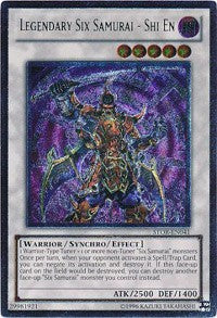 Legendary Six Samurai - Shi En (UTR) [STOR-EN041] Ultimate Rare | Exor Games Truro