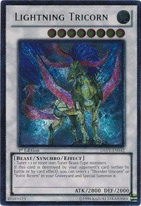 Lightning Tricorn (UTR) [DREV-EN042] Ultimate Rare | Exor Games Truro