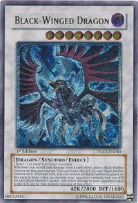 Black-Winged Dragon (UTR) [TSHD-EN040] Ultimate Rare | Exor Games Truro