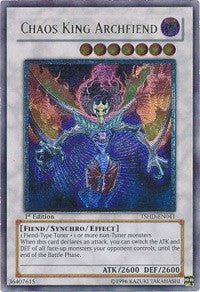 Chaos King Archfiend (UTR) [TSHD-EN041] Ultimate Rare | Exor Games Truro