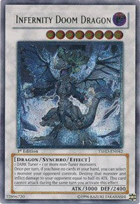 Infernity Doom Dragon (UTR) [TSHD-EN042] Ultimate Rare | Exor Games Truro