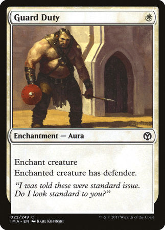 Guard Duty [Iconic Masters] | Exor Games Truro