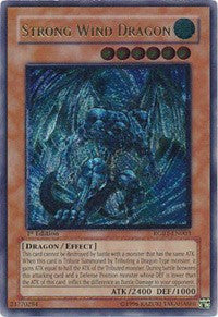 Strong Wind Dragon (UTR) [RGBT-EN003] Ultimate Rare | Exor Games Truro