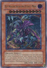 Red Dragon Archfiend/Assault Mode (UTR) [CRMS-EN004] Ultimate Rare | Exor Games Truro