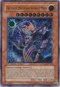 Arcanite Magician/Assault Mode (UTR) [CRMS-EN021] Ultimate Rare | Exor Games Truro