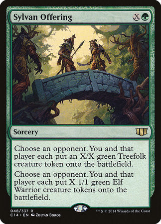 Sylvan Offering [Commander 2014] | Exor Games Truro