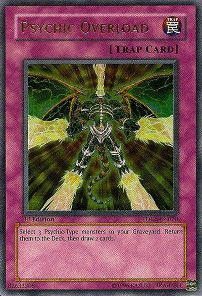 Psychic Overload (UTR) [TDGS-EN070] Ultimate Rare | Exor Games Truro