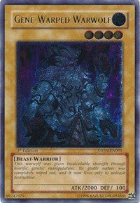 Gene-Warped Warwolf (UTR) [STON-EN001] Ultimate Rare | Exor Games Truro