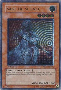 Sage of Silence (UTR) [STON-EN015] Ultimate Rare | Exor Games Truro