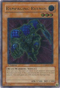 Rampaging Rhynos (UTR) [CDIP-EN031] Ultimate Rare | Exor Games Truro