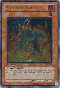 Volcanic Shell (UTR) [FOTB-EN009] Ultimate Rare | Exor Games Truro